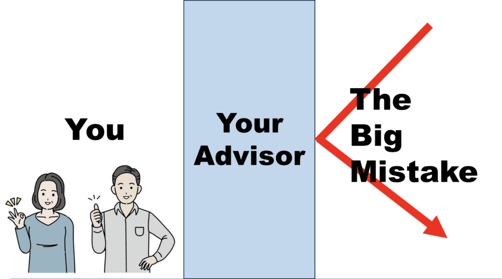 Picture of You and Your Advisor protecting you from the One Big Mistake. Runey & Associates Wealth Management.